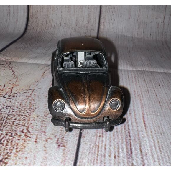 Antique Finish Die Cast Miniature #1908 Volkswagen Pencil Sharpener - Picture 3 of 8